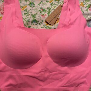 Skims Hot Pink Naked scoop bra tank bnwt